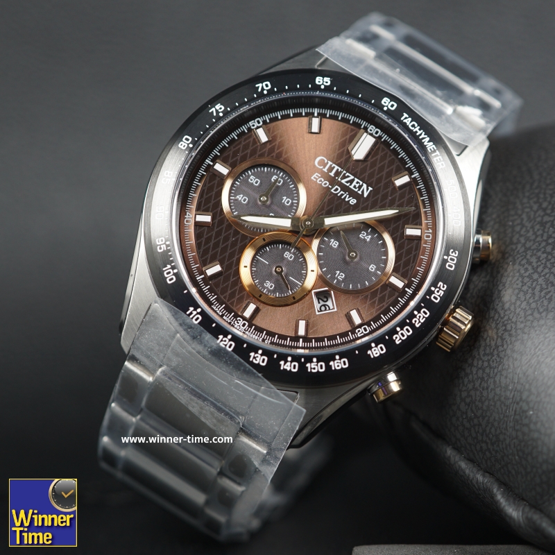 นาฬิกาCitizen Eco-Drive Tachymeter รุ่น CA4456-83X