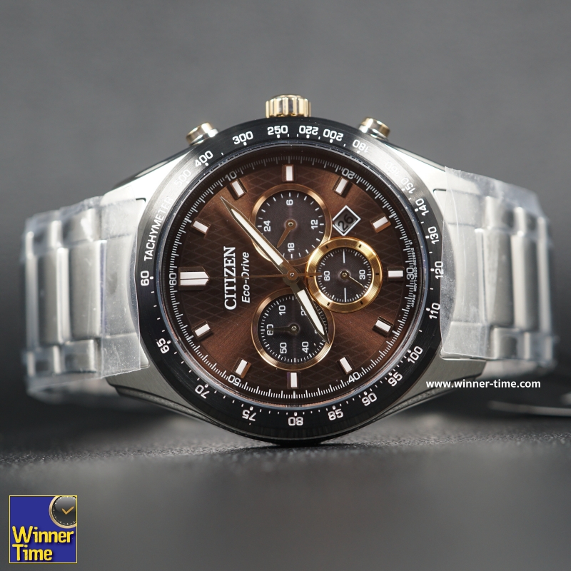 นาฬิกาCitizen Eco-Drive Tachymeter รุ่น CA4456-83X