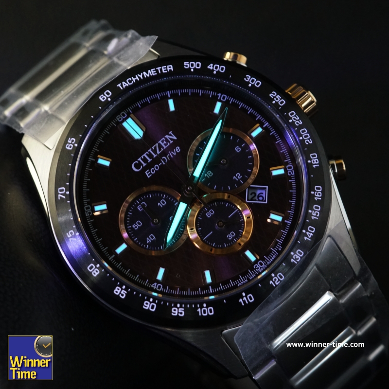 นาฬิกาCitizen Eco-Drive Tachymeter รุ่น CA4456-83X