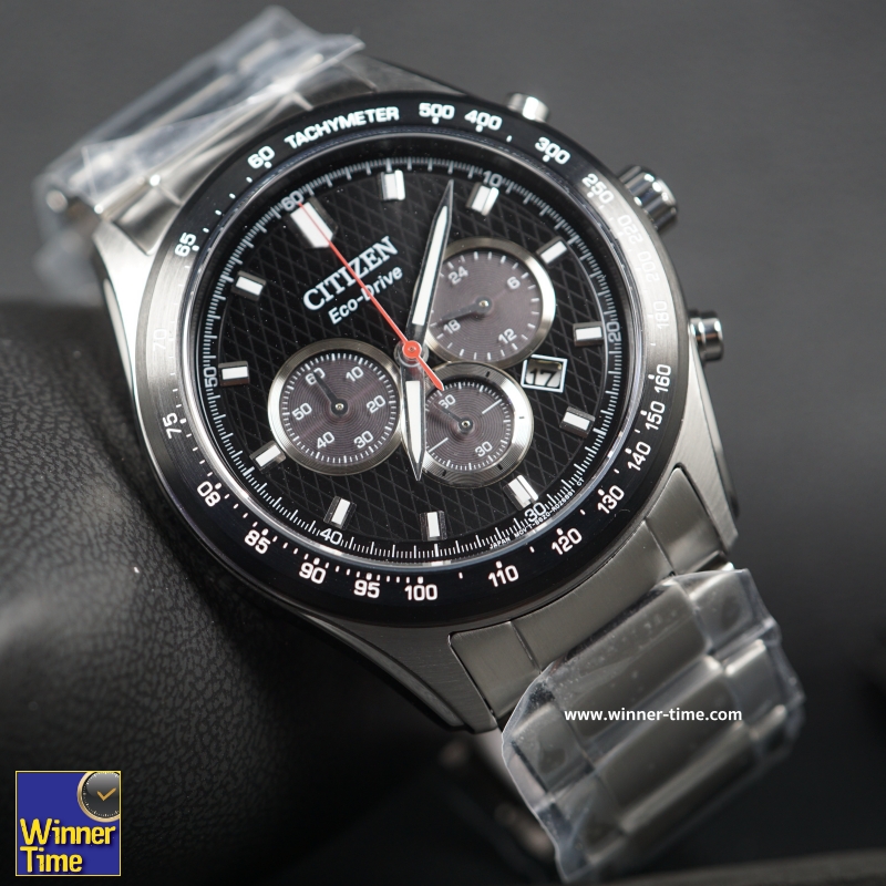 นาฬิกาCitizen Eco-Drive Tachymeter รุ่น CA4454-89E