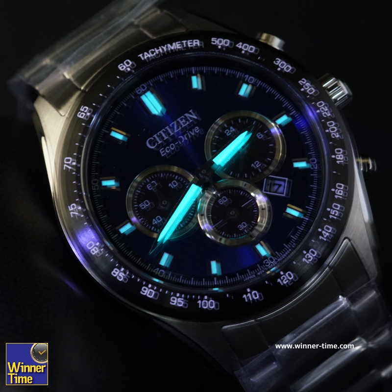 นาฬิกาCitizen Eco-Drive Tachymeter รุ่น CA4454-89L