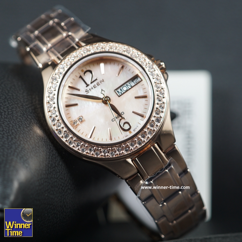 นาฬิกาCASIO SHEEN รุ่น SHE-4800PG-9A