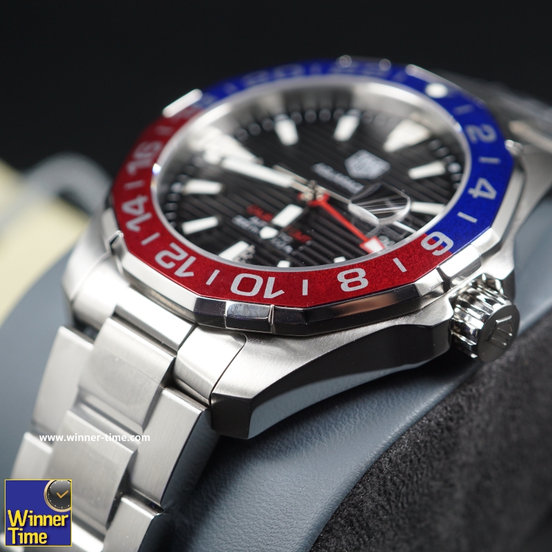 นาฬิกา TAG HEUER AQUARACER CALIBRE 7 GMT AUTOMATIC PEPSI รุ่น WAY201F.BA0927