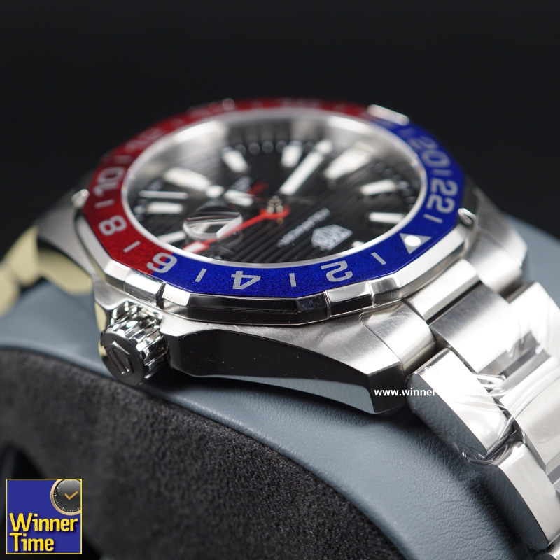 นาฬิกา TAG HEUER AQUARACER CALIBRE 7 GMT AUTOMATIC PEPSI รุ่น WAY201F.BA0927