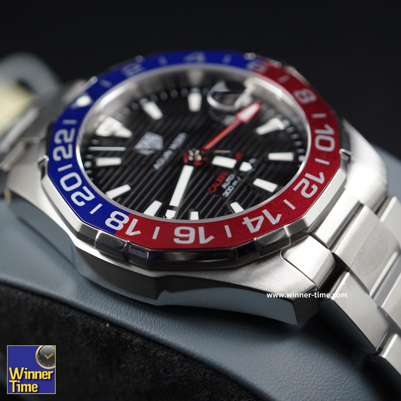 นาฬิกา TAG HEUER AQUARACER CALIBRE 7 GMT AUTOMATIC PEPSI รุ่น WAY201F.BA0927