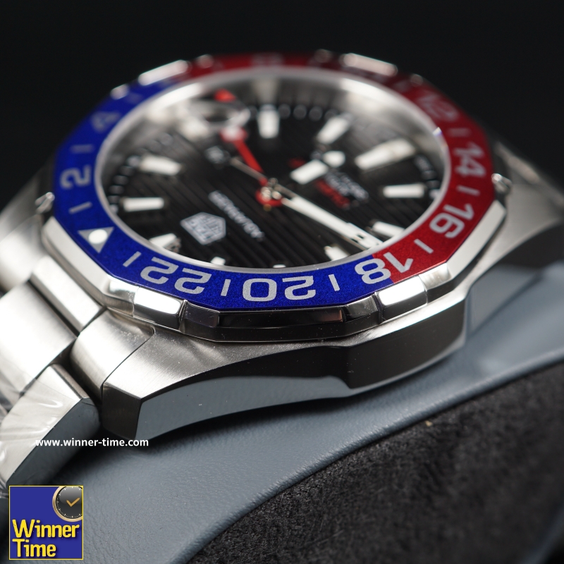 นาฬิกา TAG HEUER AQUARACER CALIBRE 7 GMT AUTOMATIC PEPSI รุ่น WAY201F.BA0927