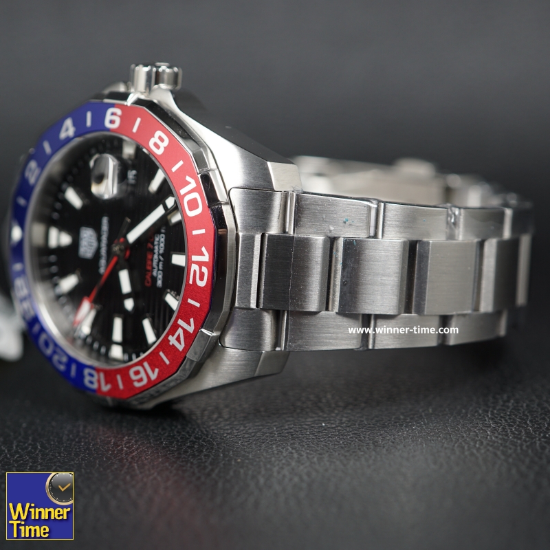 นาฬิกา TAG HEUER AQUARACER CALIBRE 7 GMT AUTOMATIC PEPSI รุ่น WAY201F.BA0927