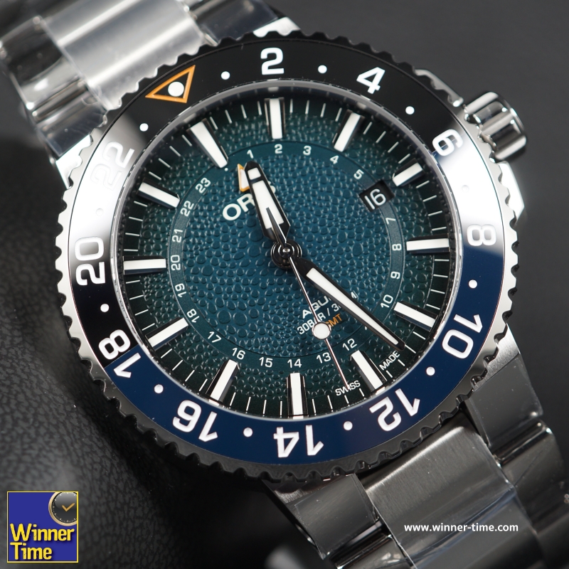 ORIS AQUIS WHALE SHARK LIMITED EDITION รุ่น 01 798 7754 4175-Set
