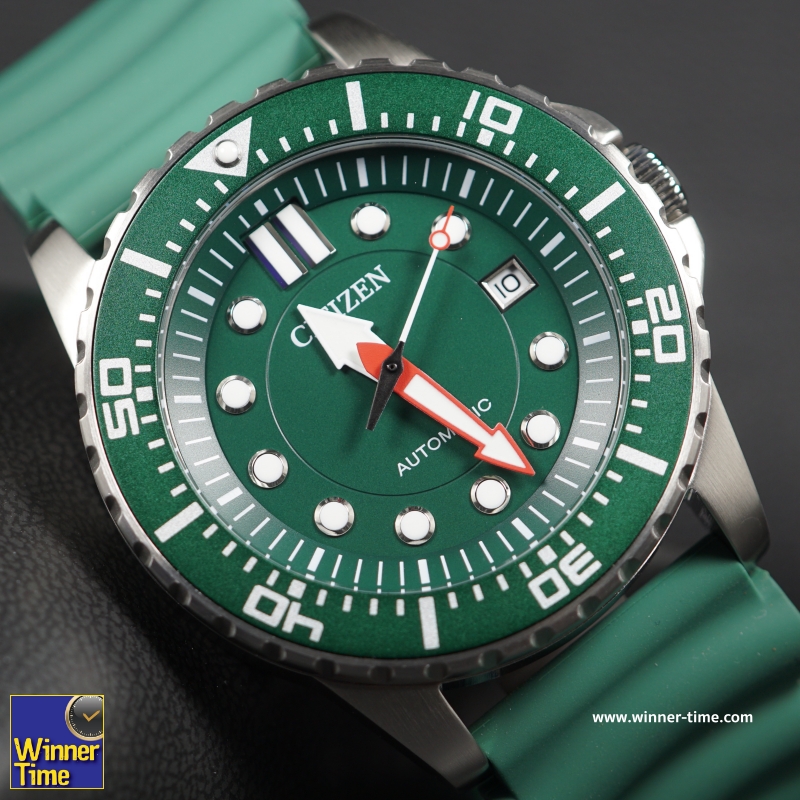 นาฬิกา Citizen Automatic Divers100M รุ่น NJ0129-10X