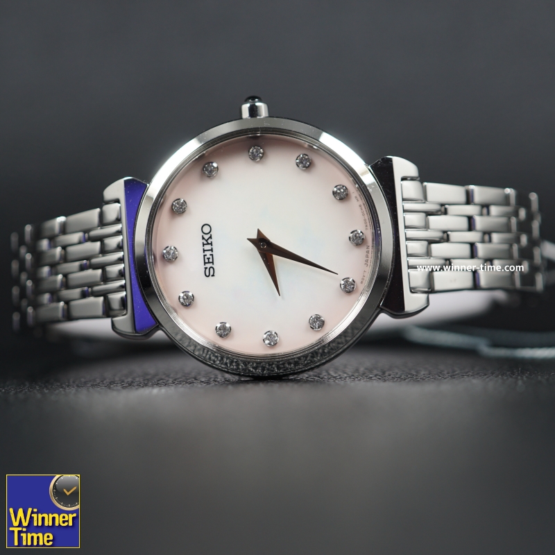 นาฬิกา Seiko Quartz Diamond รุ่น SFQ803,SFQ803P1,SFQ803P
