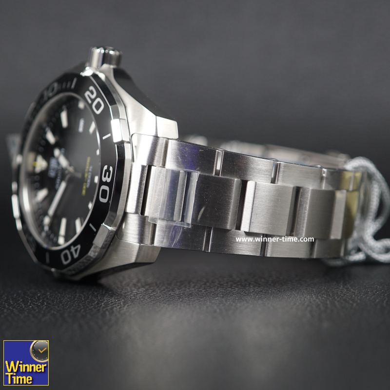นาฬิกาTag Heuer Aquaracer 300M Quartz Black Dial รุ่น WAY101A.BA0746