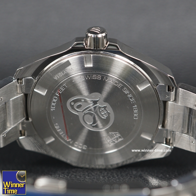 นาฬิกาTag Heuer Aquaracer 300M Quartz Black Dial รุ่น WAY101A.BA0746