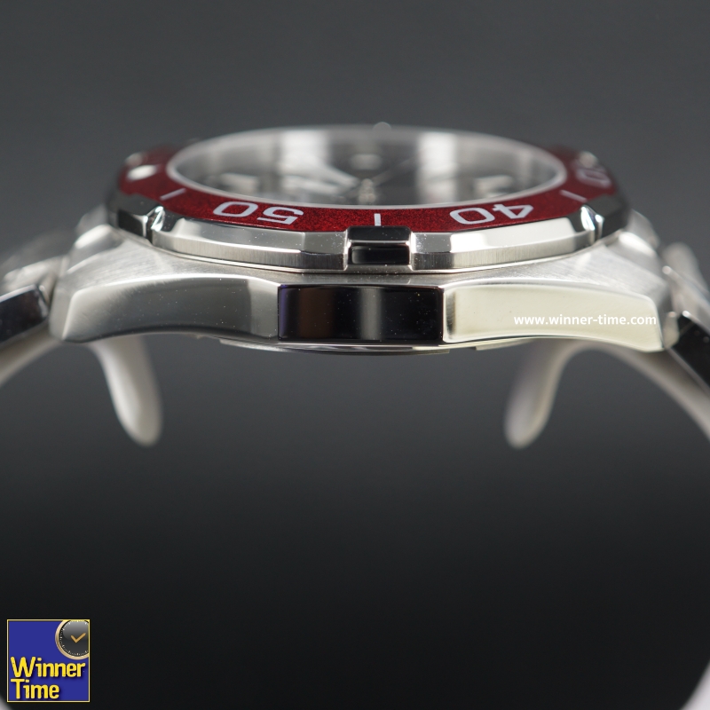 นาฬิกาTag Heuer Aquaracer 300M Quartz Black Dial รุ่น WAY101B.BA0746
