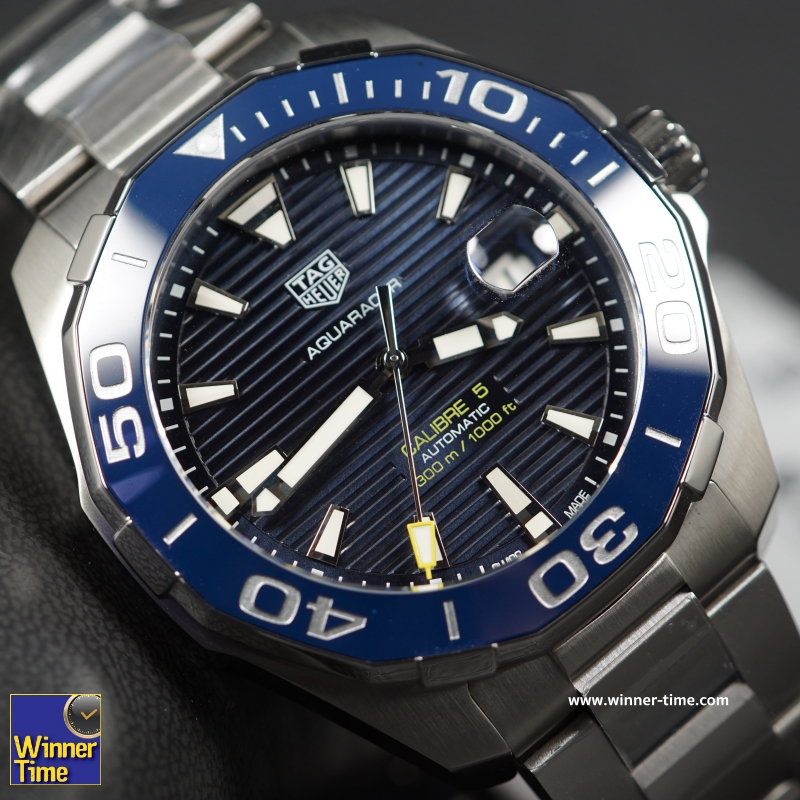 นาฬิกาTAG HEUER Aquaracer Calibre 5 Automatic รุ่น WAY201B.BA0927 