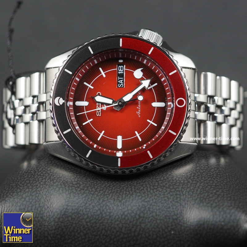 นาฬิกาSEIKO 5 SPORTS x NARUTO & BORUTO Limited Edition 6,500 Pcs.รุ่น SRPF67K1,SRPF67K,SRPF67,(SARADA)