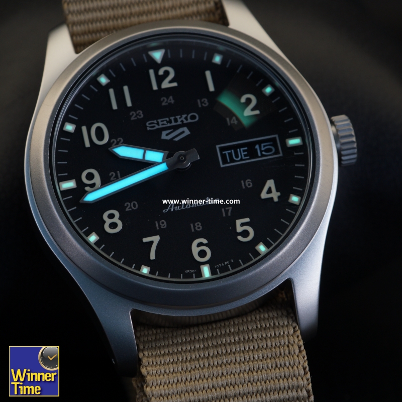 นาฬิกาSEIKO  NEW5 SPORTS AUTOMATIC รุ่น SRPG35K1,SRPG35K,SRPG35