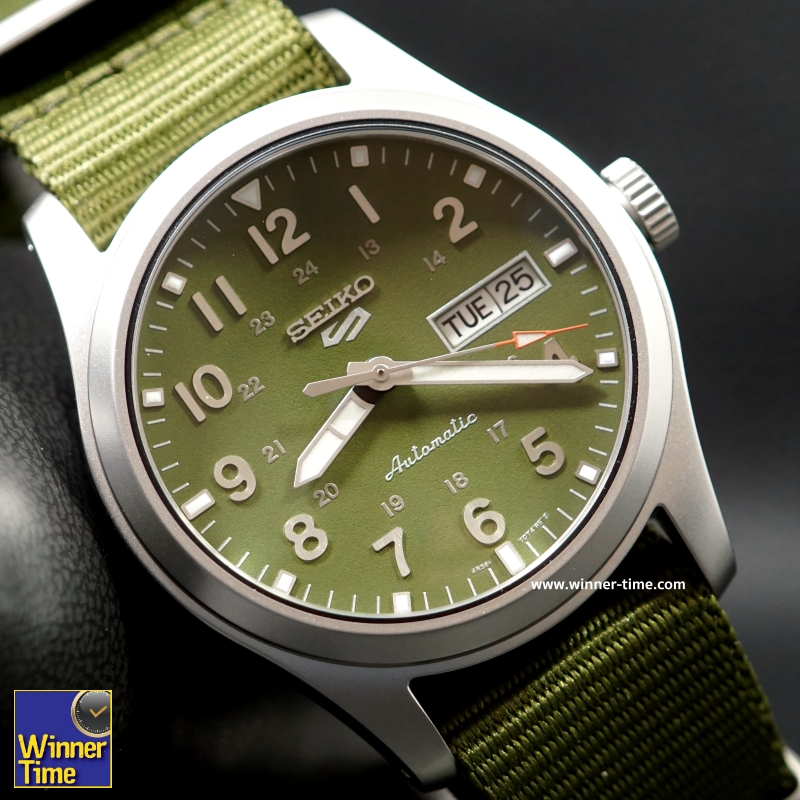 นาฬิกาSEIKO NEW 5 SPORTS AUTOMATIC รุ่น SRPG33K1,SRPG33K,SRPG33