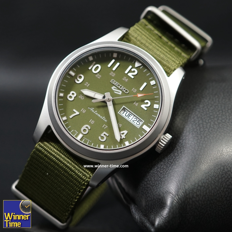 นาฬิกาSEIKO NEW 5 SPORTS AUTOMATIC รุ่น SRPG33K1,SRPG33K,SRPG33