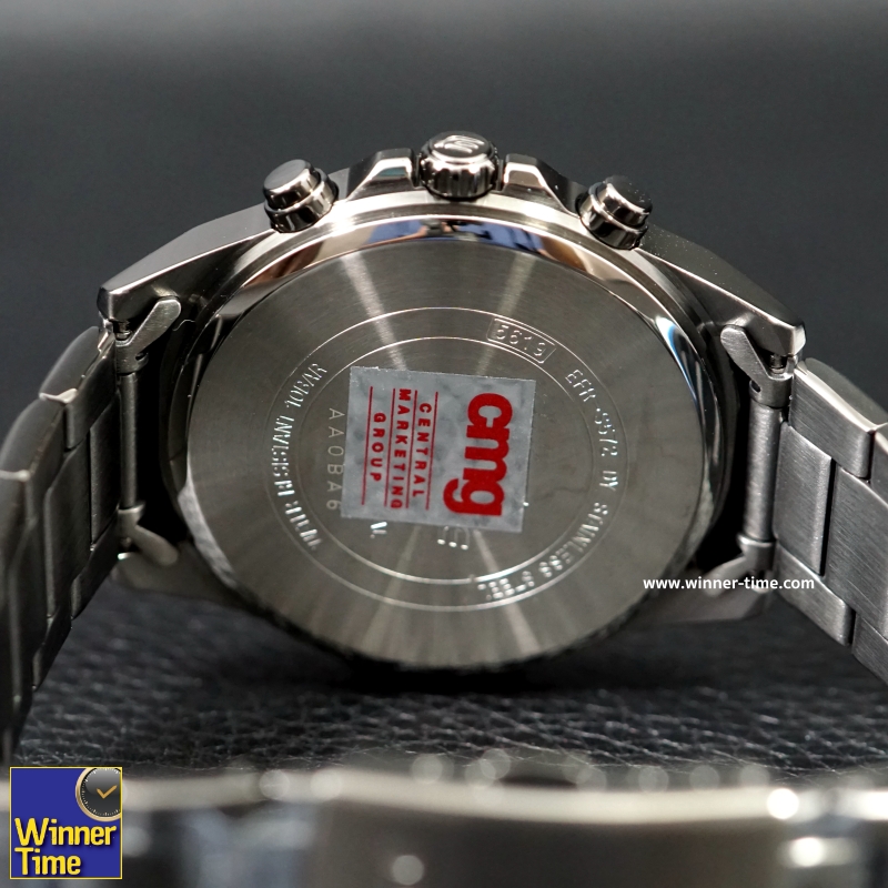 นาฬิกาCASIO EDIFICE สเตนเลสสตีลรมเทา รุ่น EFR-S572DC-1AV