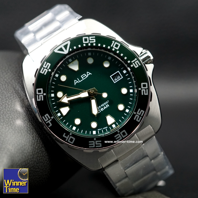 นาฬิกาข้อมือผู้ชาย ALBA Active Quartz รุ่น AS9M87X