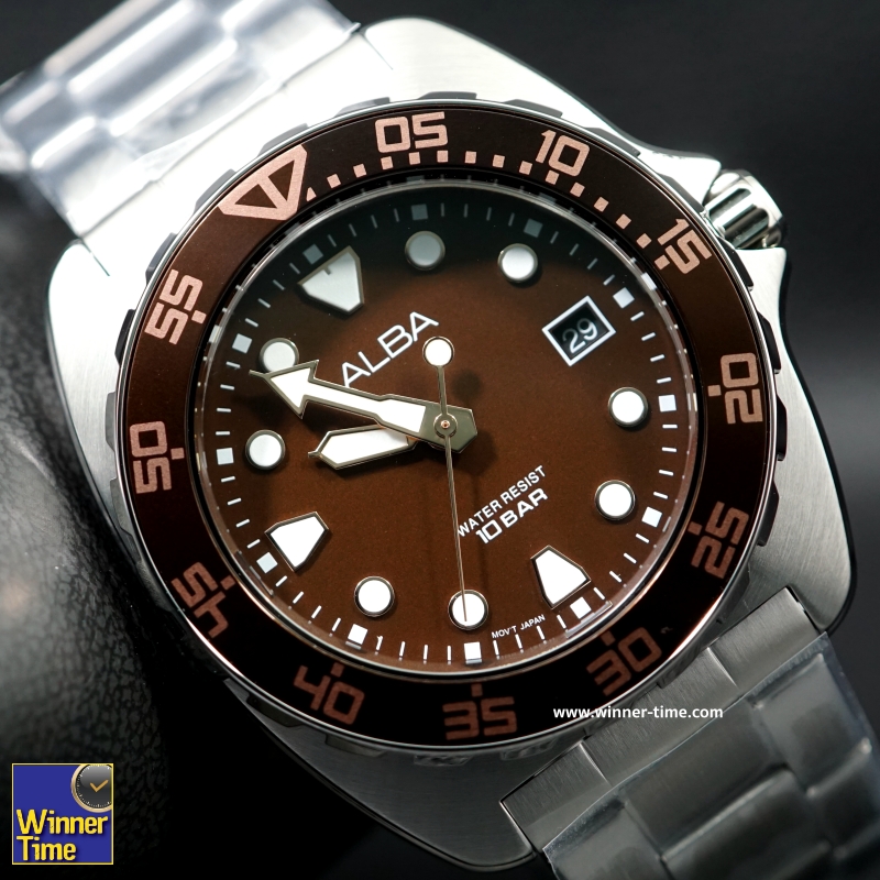 นาฬิกาข้อมือผู้ชาย ALBA Active Quartz รุ่น AS9M89X