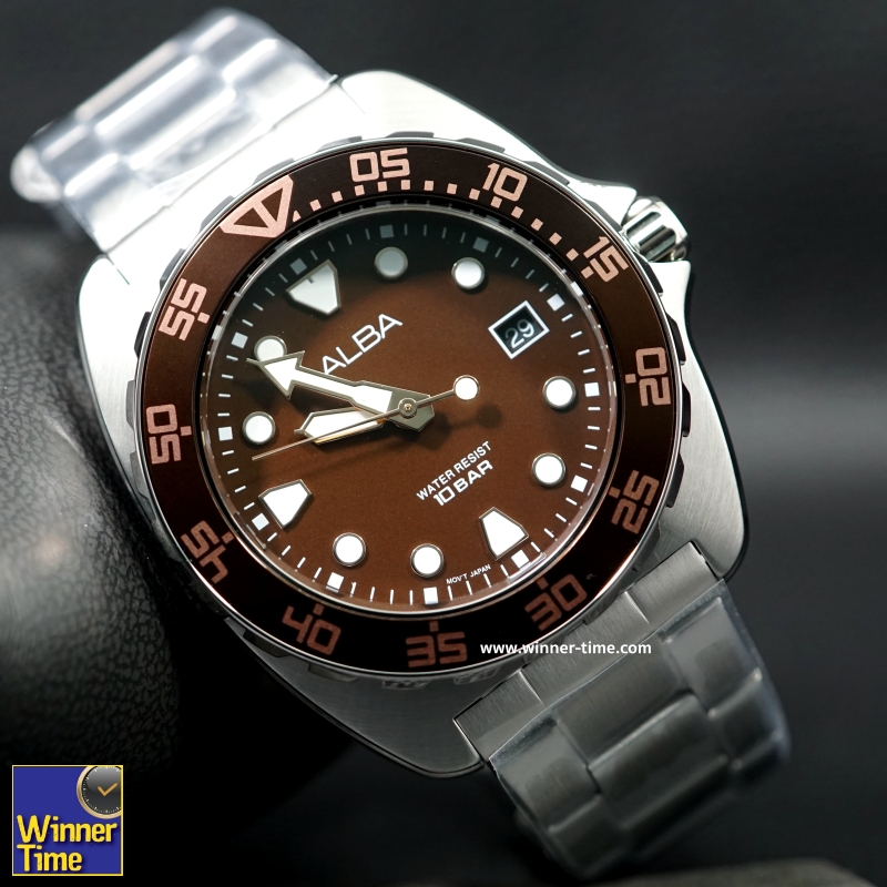 นาฬิกาข้อมือผู้ชาย ALBA Active Quartz รุ่น AS9M89X