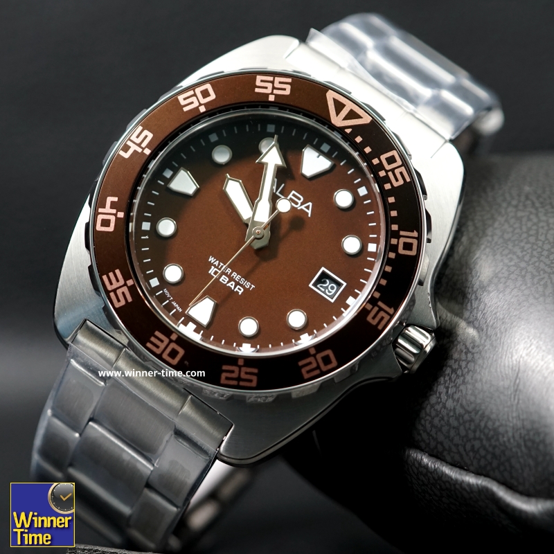 นาฬิกาข้อมือผู้ชาย ALBA Active Quartz รุ่น AS9M89X