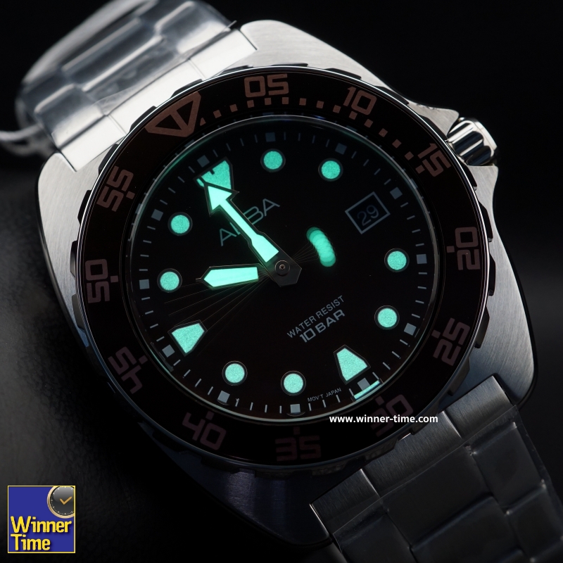 นาฬิกาข้อมือผู้ชาย ALBA Active Quartz รุ่น AS9M89X