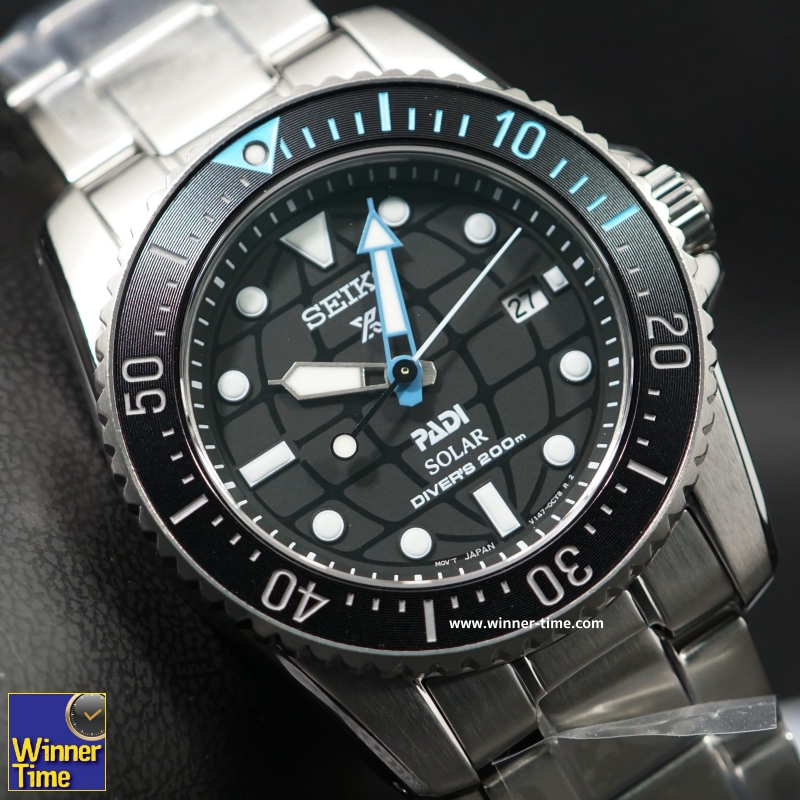 นาฬิกาSEIKO Prospex Compact PADI Solar Scuba Diver Special Edition รุ่น SNE575P1,SNE575P,SNE575