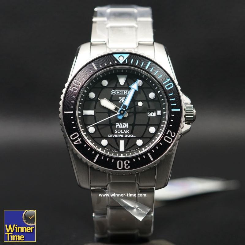 นาฬิกาSEIKO Prospex Compact PADI Solar Scuba Diver Special Edition รุ่น SNE575P1,SNE575P,SNE575