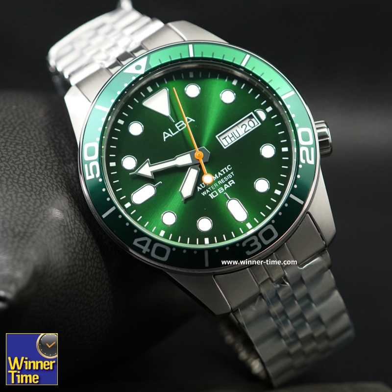 นาฬิกาข้อมือผู้ชาย ALBA AUTOMATIC รุ่น AL4187X