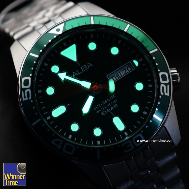 นาฬิกาข้อมือผู้ชาย ALBA AUTOMATIC รุ่น AL4187X