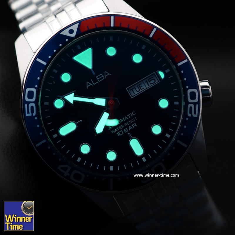 นาฬิกาข้อมือผู้ชาย ALBA AUTOMATIC รุ่น AL4191X