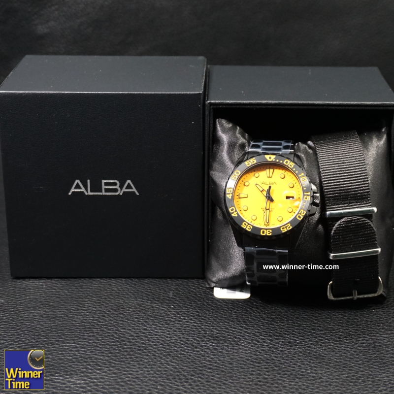 นาฬิกาข้อมือผู้ชาย ALBA Active Quartz รุ่น AS9N19X