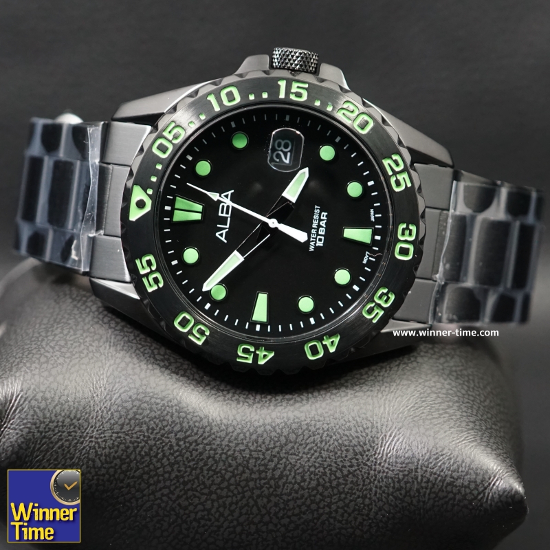 นาฬิกาข้อมือผู้ชาย ALBA Active Quartz รุ่น AS9N25X