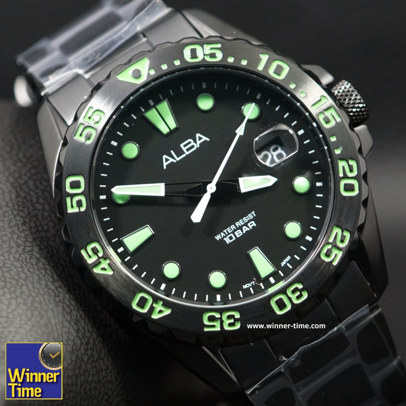 นาฬิกาข้อมือผู้ชาย ALBA Active Quartz รุ่น AS9N25X