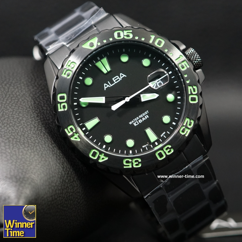 นาฬิกาข้อมือผู้ชาย ALBA Active Quartz รุ่น AS9N25X