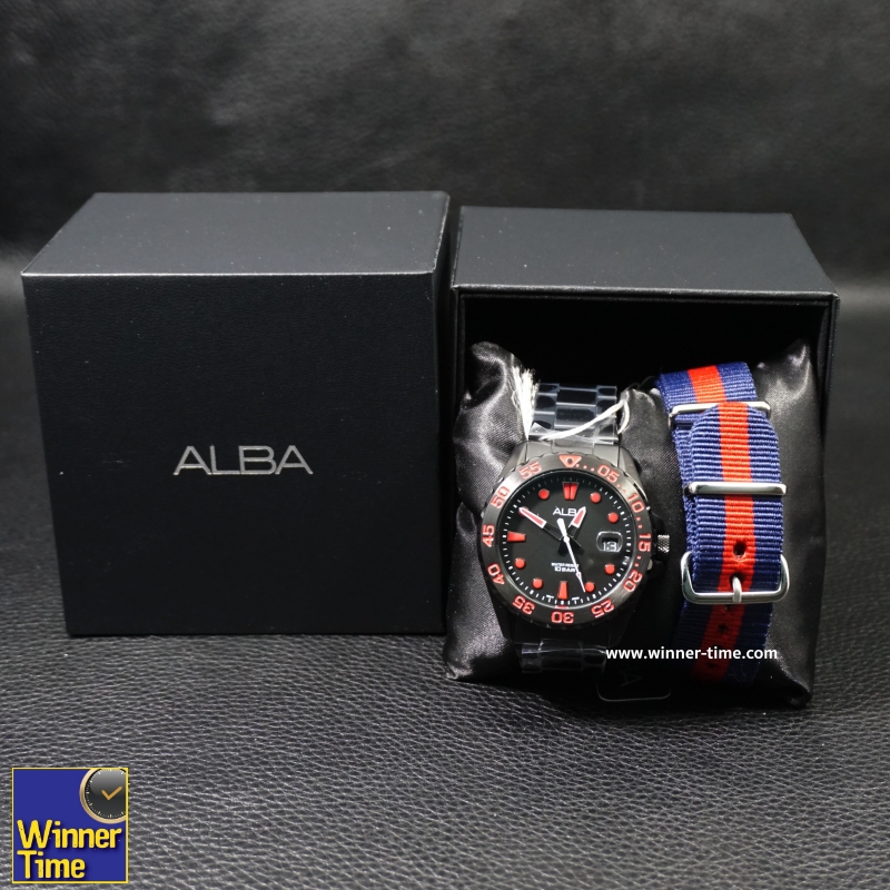 นาฬิกาข้อมือผู้ชาย ALBA Active Quartz รุ่น AS9N29X