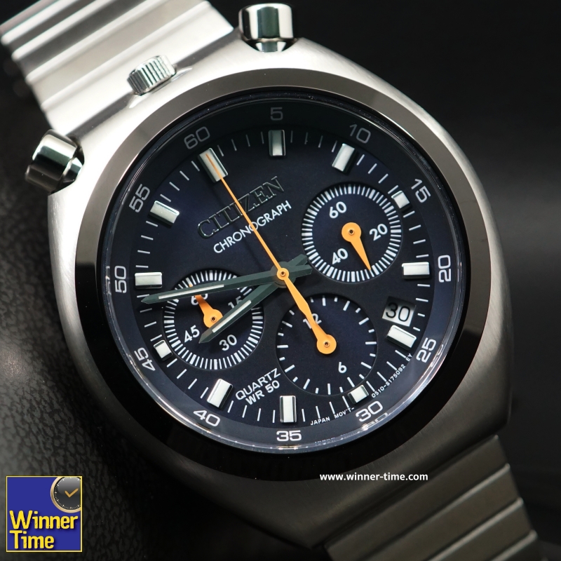 นาฬิกา Citizen Citizen Record Label Tsuno Chrono Re-Issue รุ่น AN3660-81L (มดแดงในตำนาน)