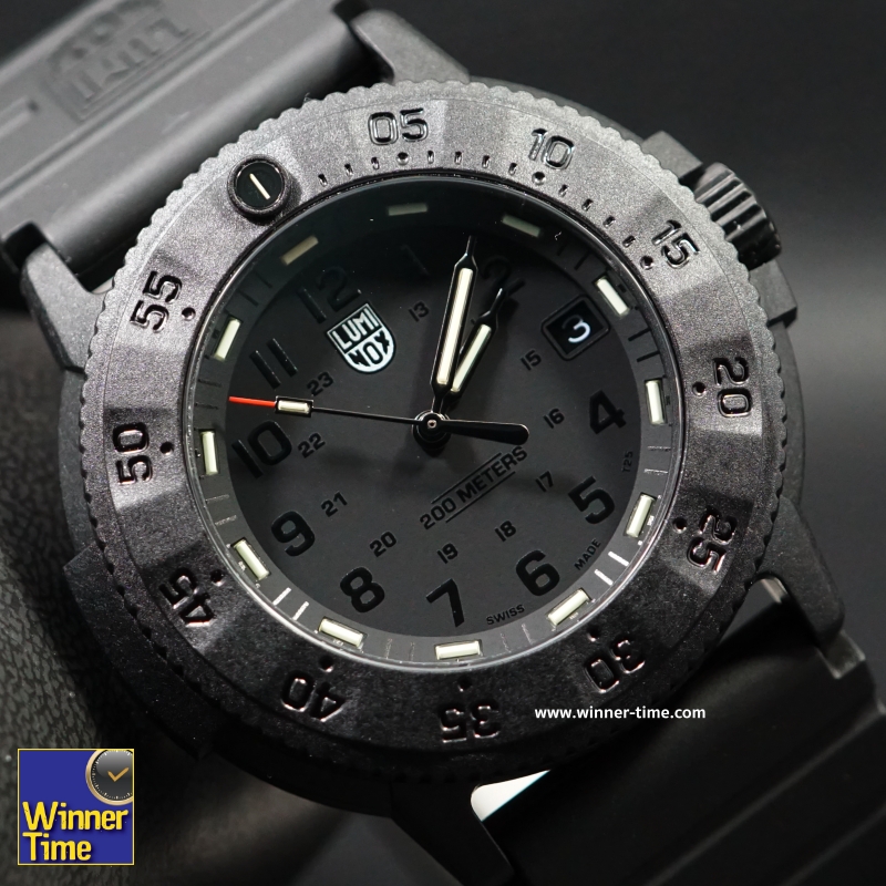 นาฬิกาLuminox 3001.EVO.BO Black Dial Swiss Quartz 43mm Case Watch รุ่น XS.3001.EVO.BO