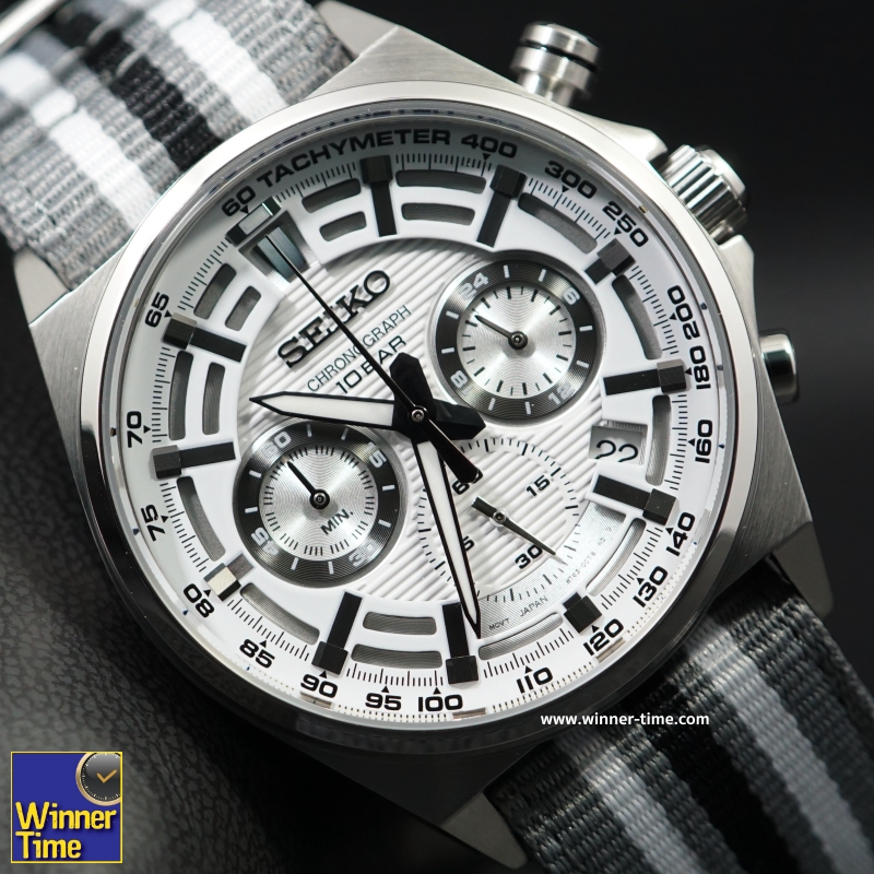 นาฬิกา Seiko Neo Sports crono Nato Quartz รุ่น SSB401P1,SSB401P,SSB401