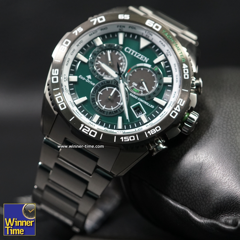 นาฬิกา Citizen Promaster Radio Controlled Chronograph Divers Eco-Drive รุ่น CB5034-91W