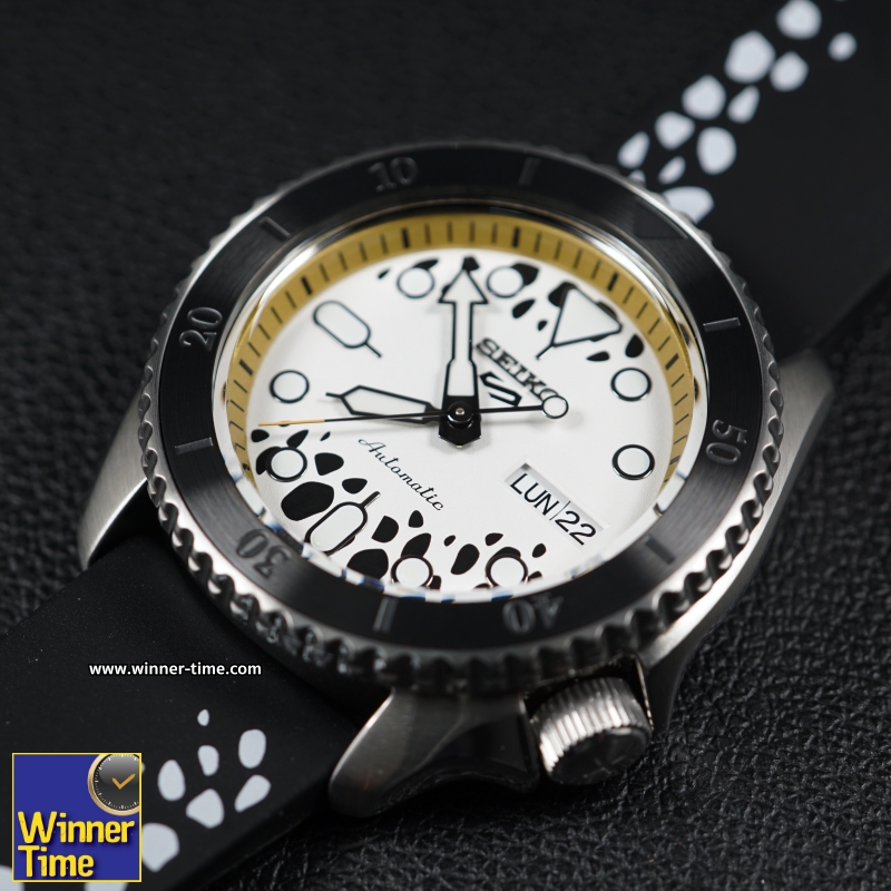 นาฬิกาSeiko 5 Sports ONE PIECE Limited Edition (LAW) รุ่น SRPH63K1,SRPH63K,SRPH63
