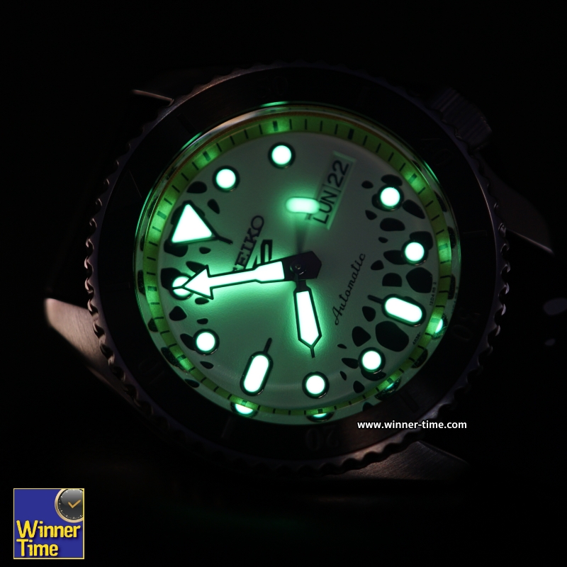 นาฬิกาSeiko 5 Sports ONE PIECE Limited Edition (LAW) รุ่น SRPH63K1,SRPH63K,SRPH63
