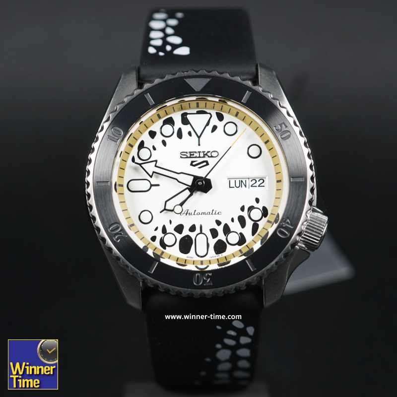 นาฬิกาSeiko 5 Sports ONE PIECE Limited Edition (LAW) รุ่น SRPH63K1,SRPH63K,SRPH63