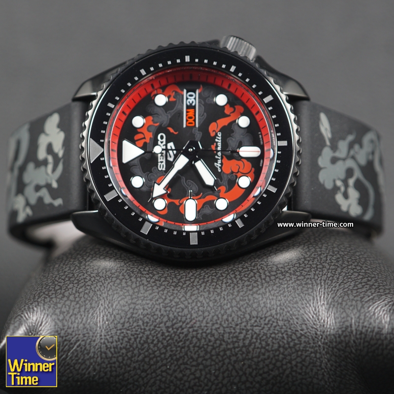 นาฬิกาSeiko 5 Sports ONE PIECE Limited Edition  (LUFFY) รุ่น SRPH65K1,SRPH65K,SRPH65