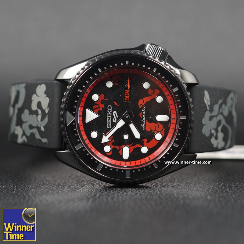 นาฬิกาSeiko 5 Sports ONE PIECE Limited Edition  (LUFFY) รุ่น SRPH65K1,SRPH65K,SRPH65