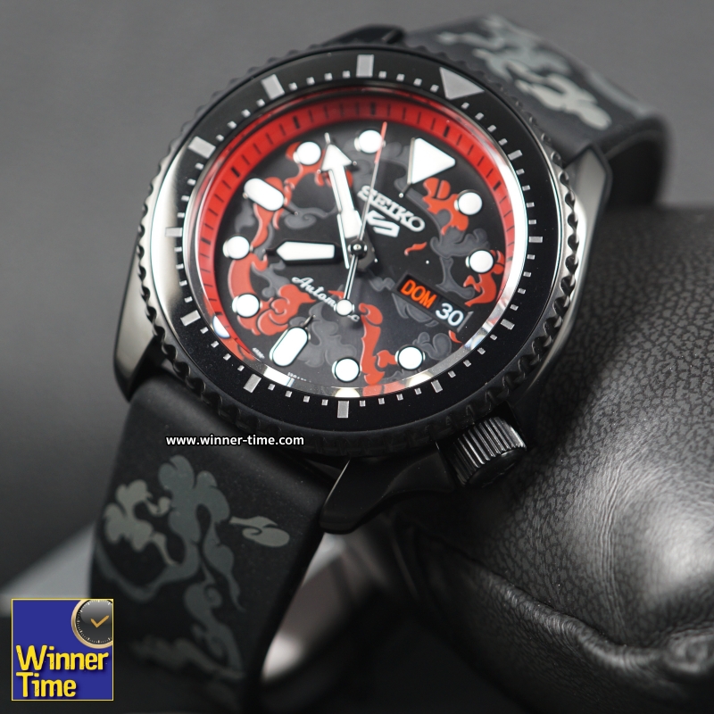 นาฬิกาSeiko 5 Sports ONE PIECE Limited Edition  (LUFFY) รุ่น SRPH65K1,SRPH65K,SRPH65