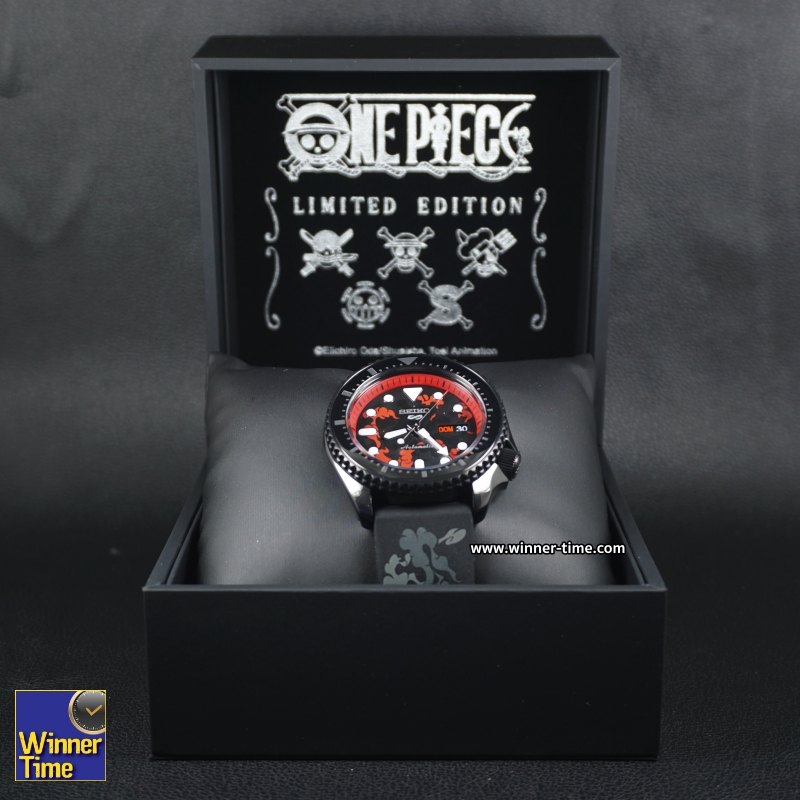 นาฬิกาSeiko 5 Sports ONE PIECE Limited Edition  (LUFFY) รุ่น SRPH65K1,SRPH65K,SRPH65