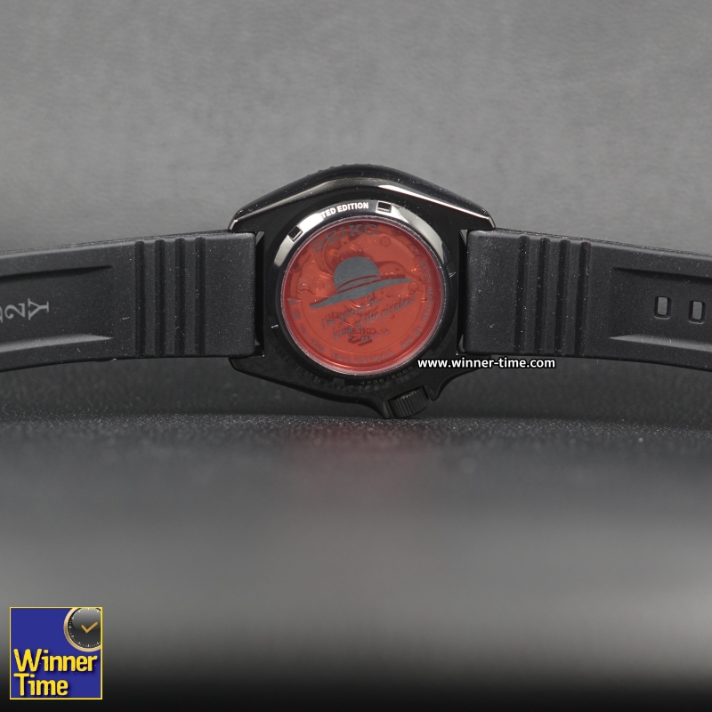 นาฬิกาSeiko 5 Sports ONE PIECE Limited Edition  (LUFFY) รุ่น SRPH65K1,SRPH65K,SRPH65